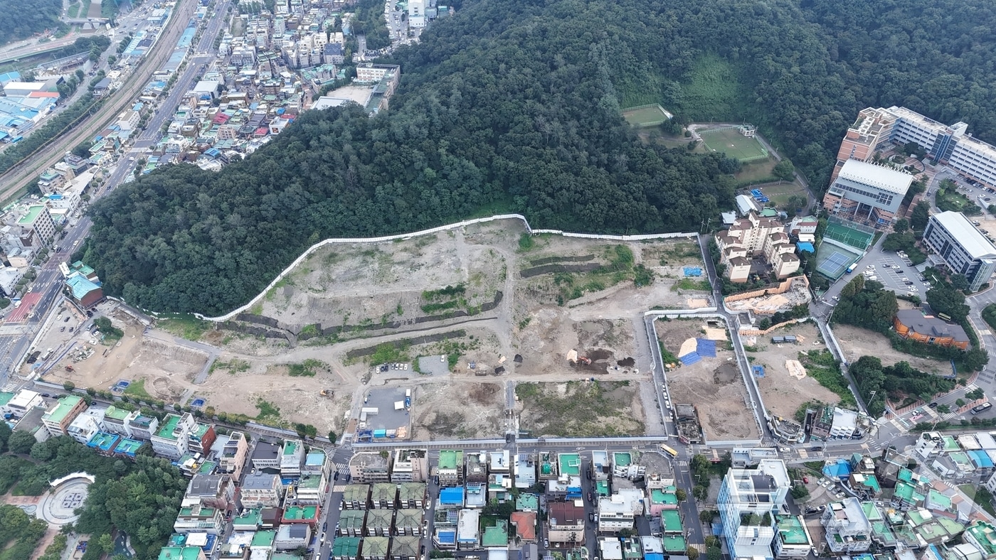 안양 상록지구주택재개발정비사업지 전경.&#40;독자 제공&#41;