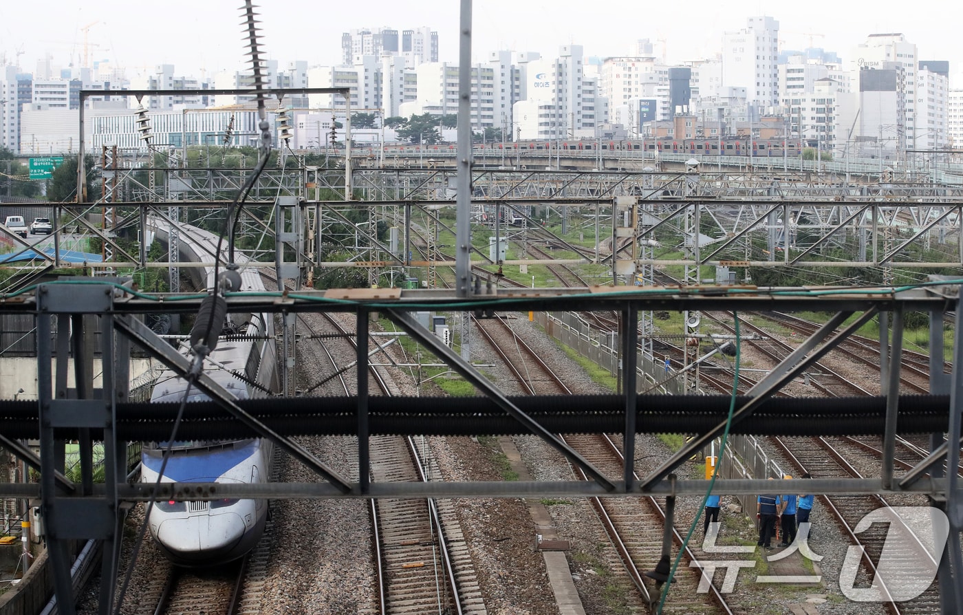 철도노조 파업에 대비해 운행 조정이 이뤄지는 코레일 열차