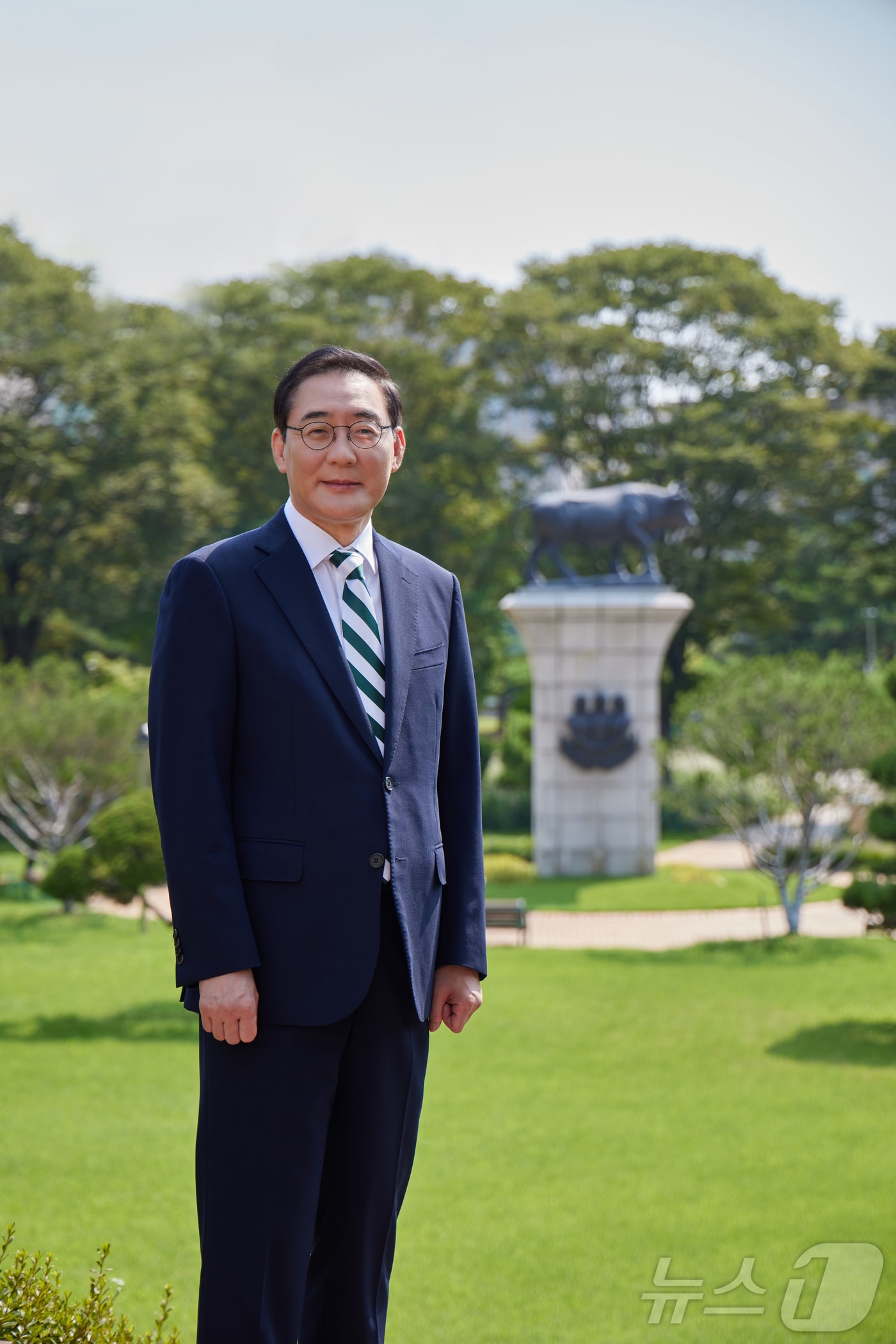 원종필 건국대 총장.&#40;건국대 제공&#41;