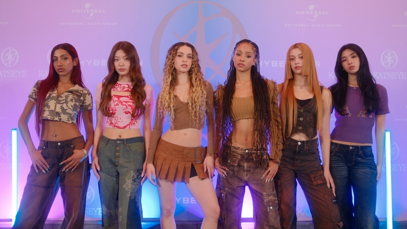 캣츠아이/사진=하이브 x 게펜 레코드