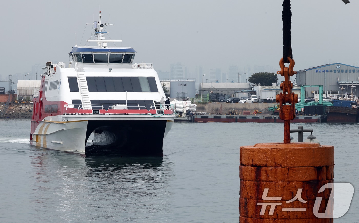 여객선 자료사진(사진은 기사 내용과 무관함) / 뉴스1 ⓒ News1