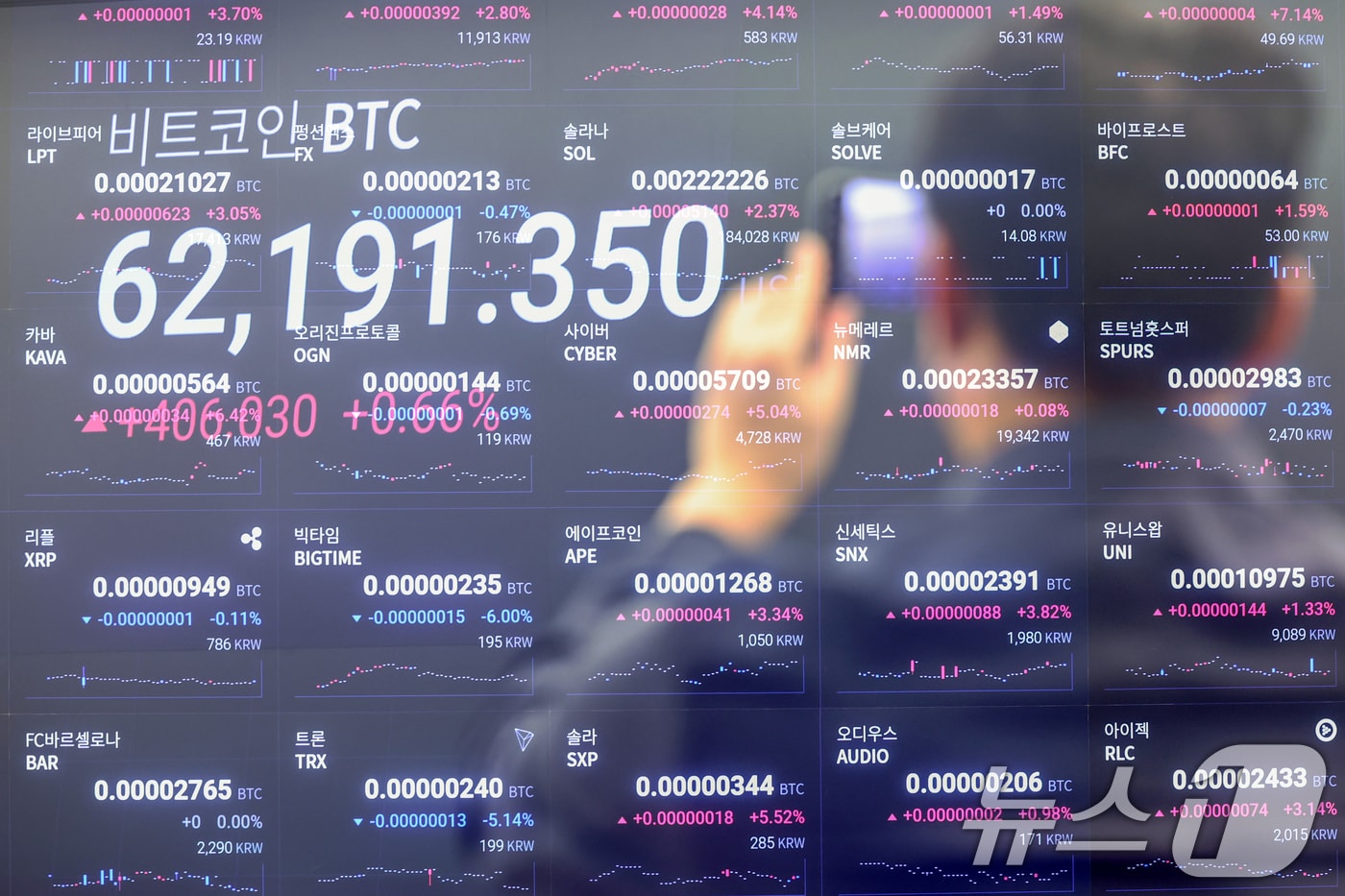 법 시행 후 사그라들 줄 알았던 밈코인 열풍 지속…업비트서 상장 러시 - 뉴스1