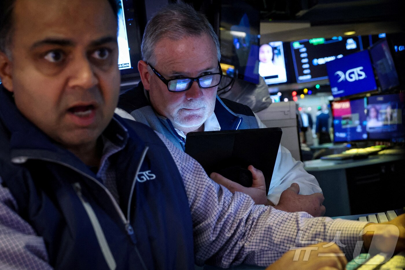 NYSE 트레이더들. ⓒ 로이터=뉴스1