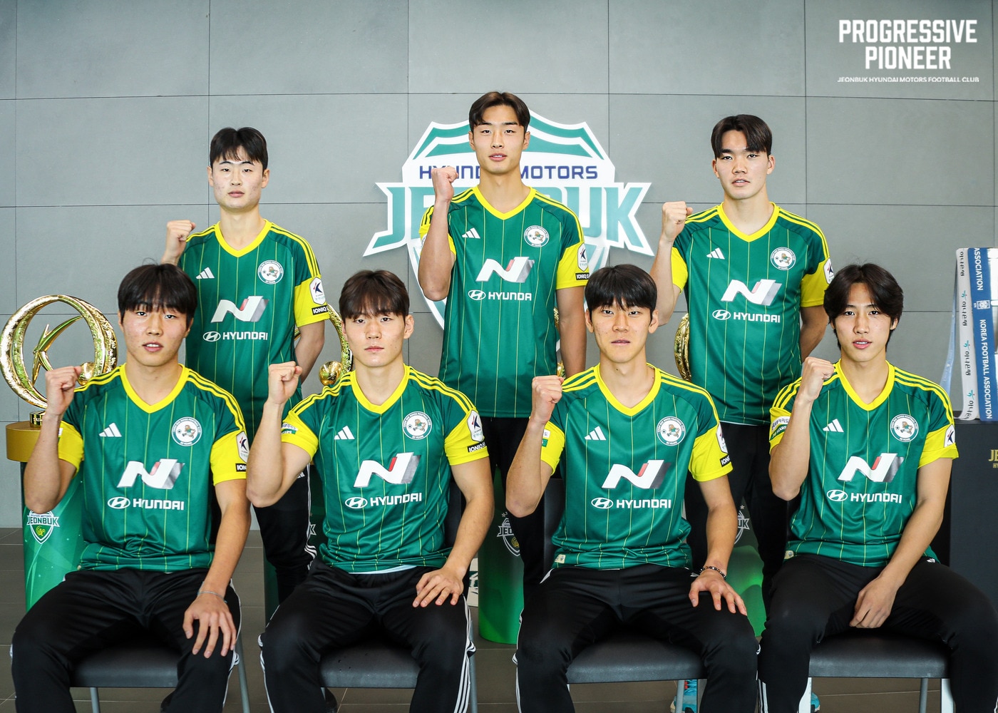  전북에 입단한 신인 선수들(한국프로축구연맹 제공) 
