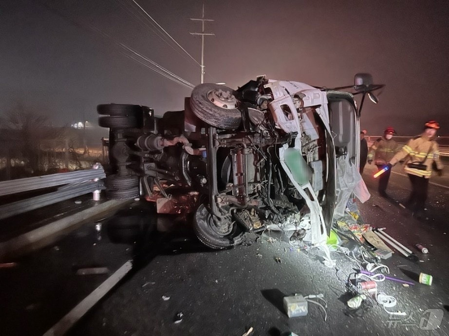 사고현장.(경기 김포소방서 제공)/뉴스1 ⓒ News1 이시명 기자