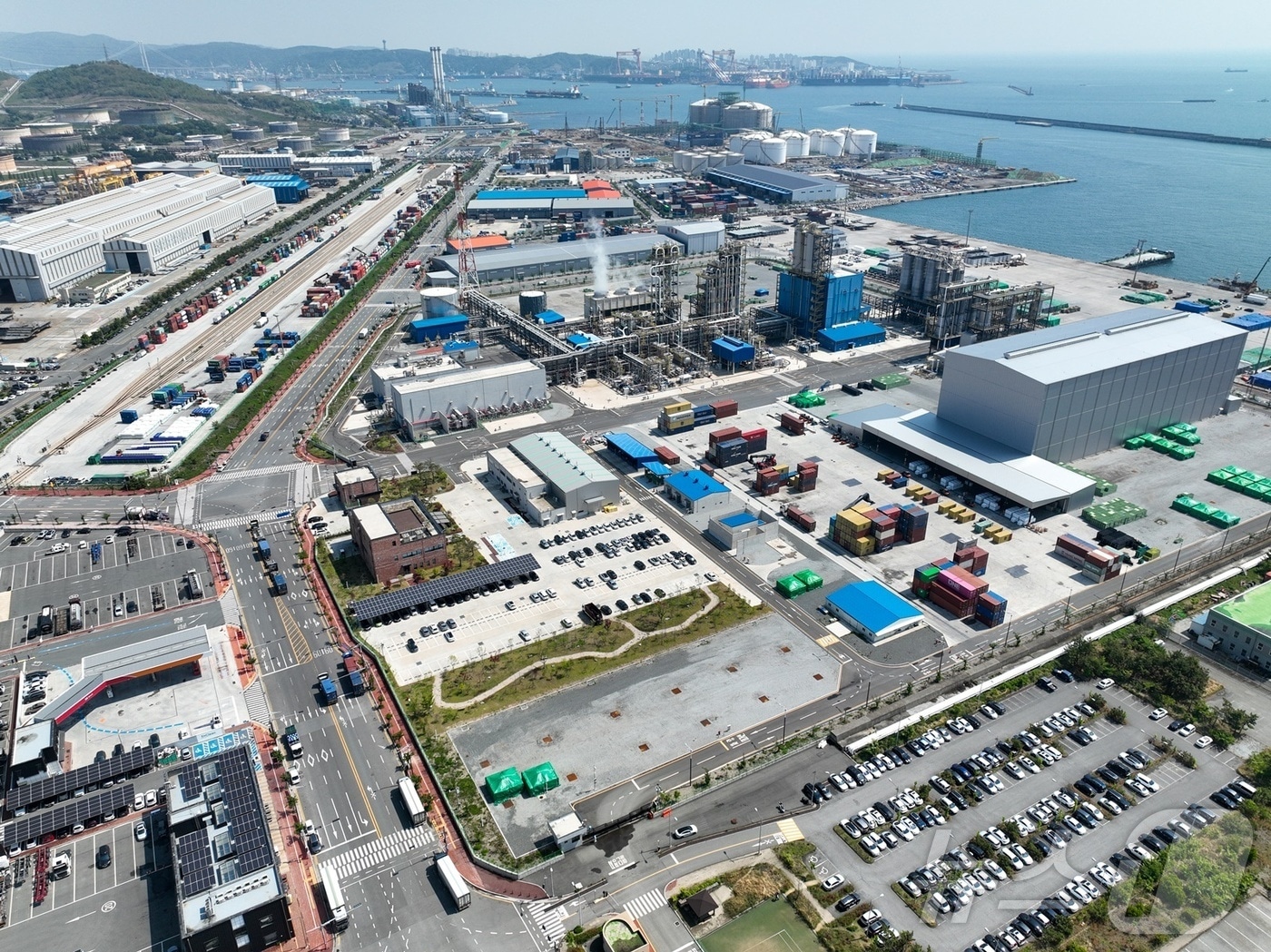 울산북신항 배후단지 전경. (UPA 제공)