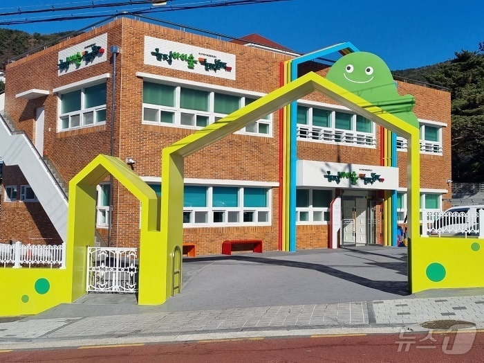 부산 금정 아이 숲 들락날락 어린이복합문화공간 전경.(금정구 제공)