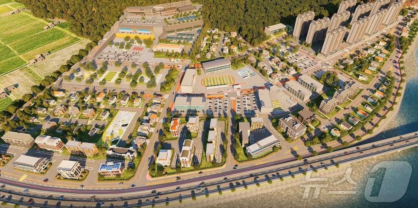 강원 인제군, 덕산지구 계획안.(인제군 제공)