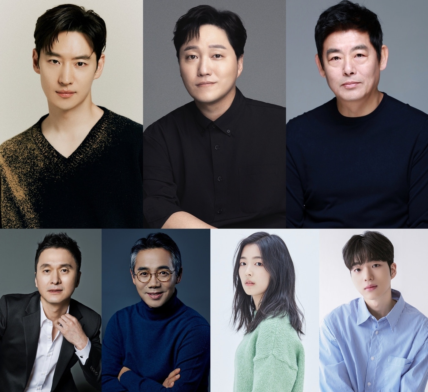 (왼쪽 위부터 시계방향으로) 이제훈, 김대명, 성동일, 차강윤, 안현호, 오만석, 장현성