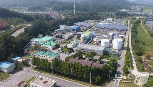 강원 원주공공하수처리장. &#40;원주시 제공&#41; 2025.1.21/뉴스1