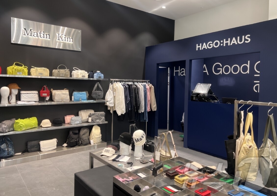 롯데아울렛 이시아폴리스점 1층에 오픈한 디자이너 편집숍 '하고하우스' 매장 전경.(롯데아울렛 제공)