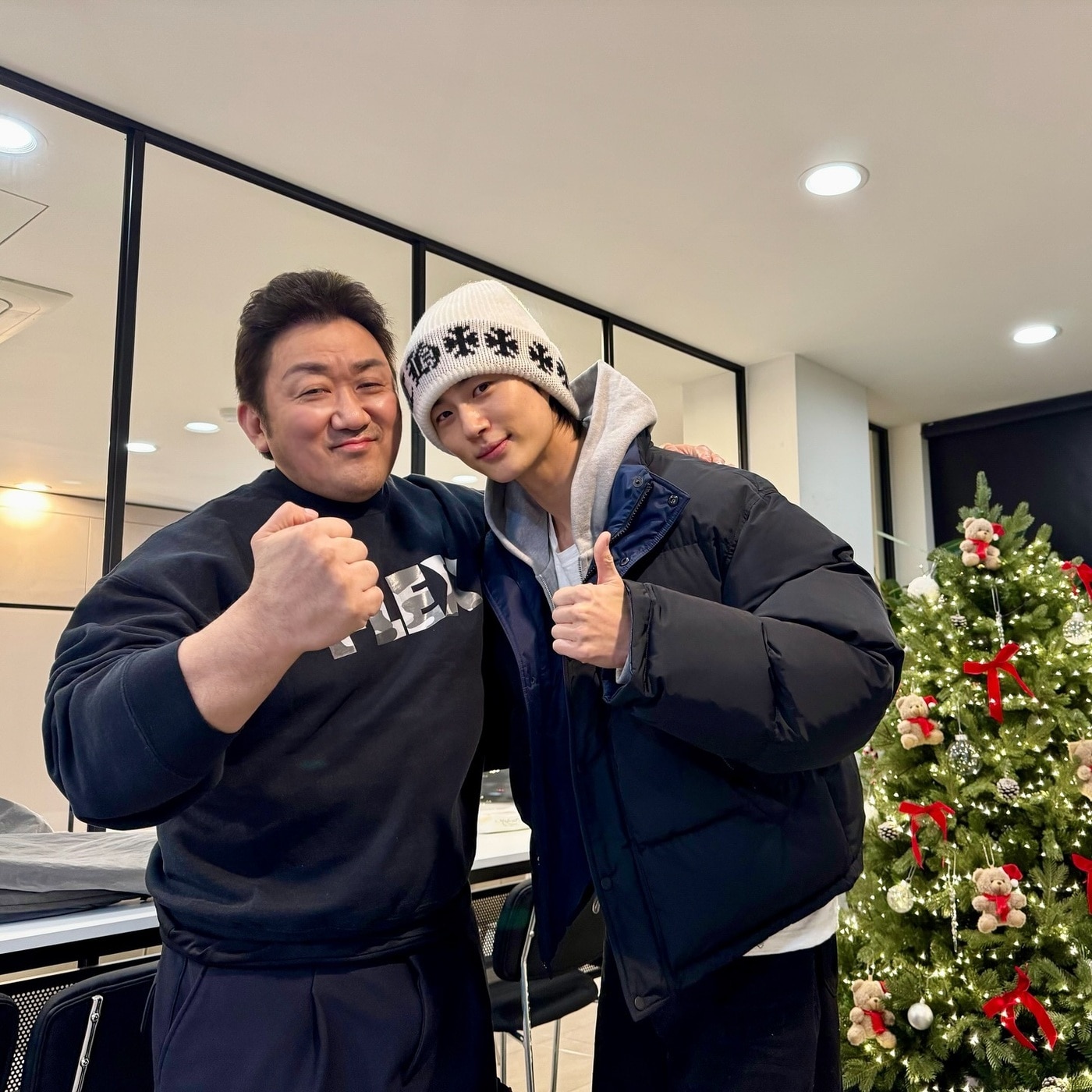 마동석과 변우석(마동석 SNS)