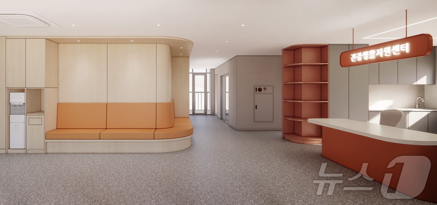 철산건강생활지원센터 예상 계획도.(광명시 제공)