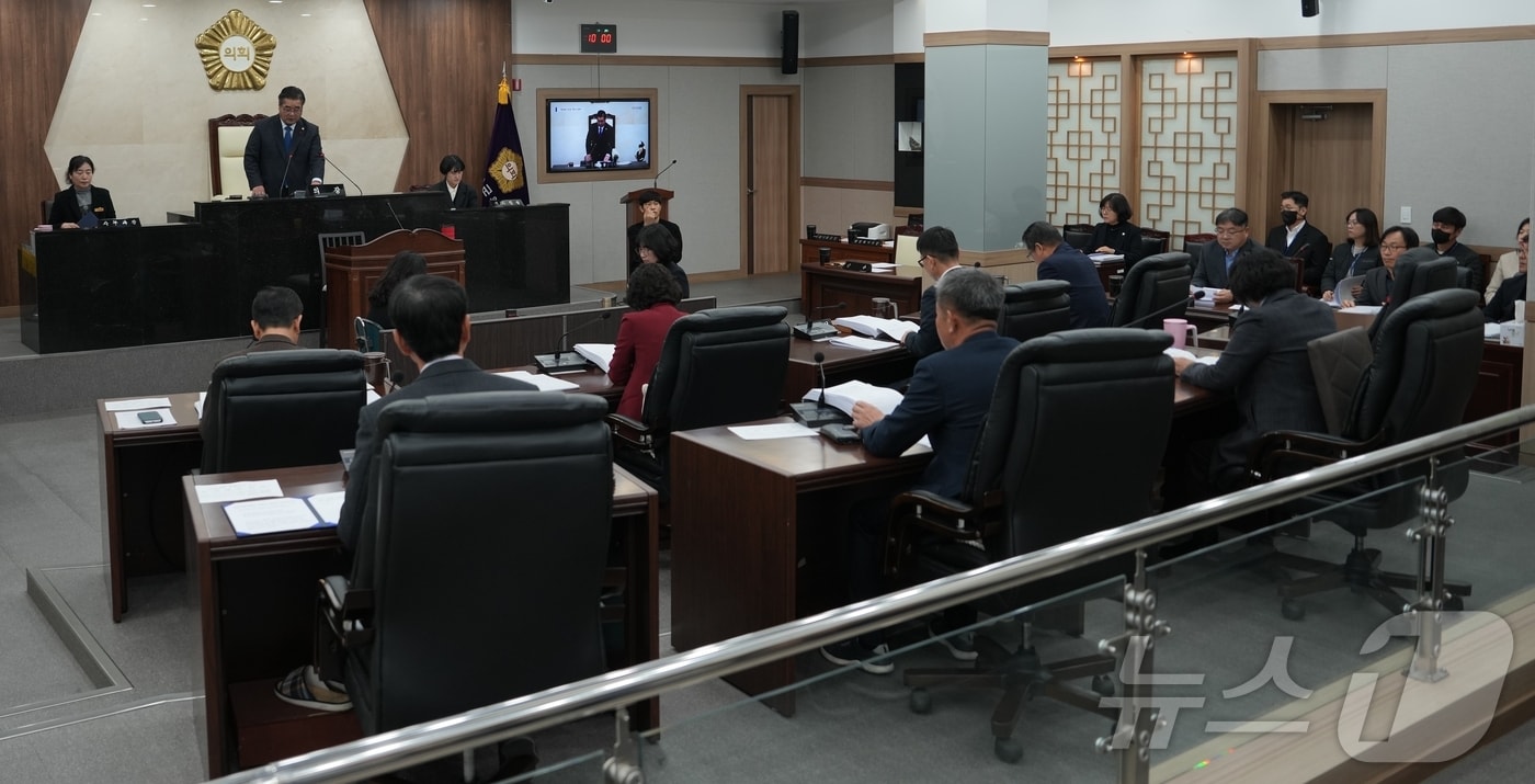 괴산군의회 338회 임시회/뉴스1