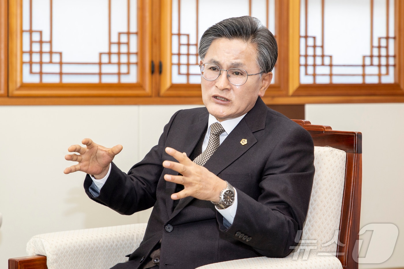 박성만 경북도의회 의장 ⓒ News1 김대벽기자