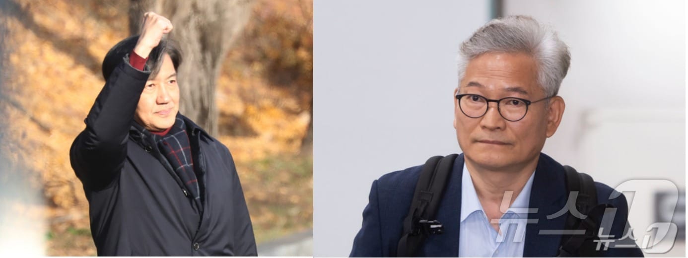  조국 전 조국혁신당 대표와 송영길 소나무당 대표. ⓒ 뉴스1