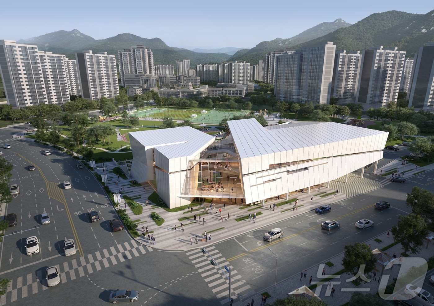 노원구 '중계 구민 체육센터' 예상 조감도 (노원구 제공)