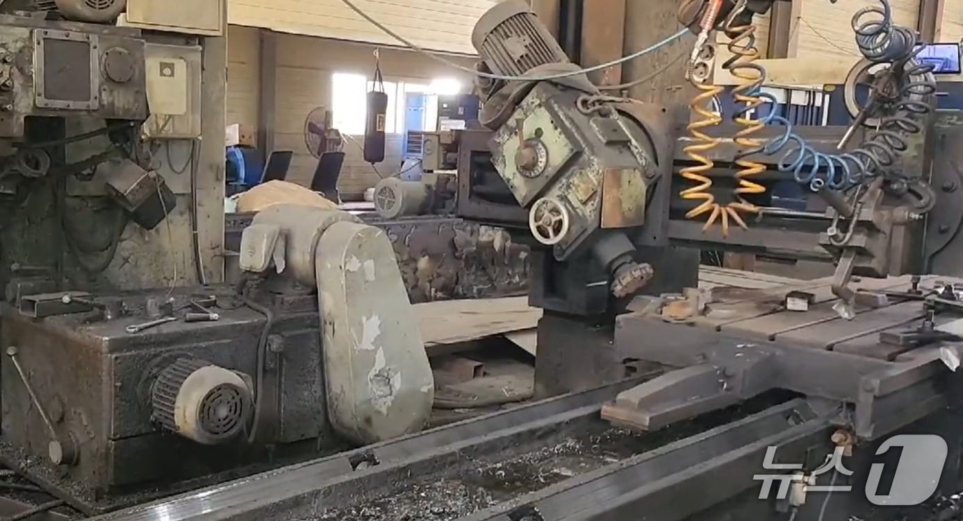 철구조물 제작 공장 (제작사 제공.재판매 및 DB금지)