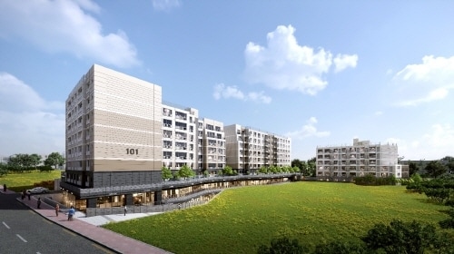 제주 엘리프 애월, 오션뷰·오름뷰 갖춘 136가구 아파트 분양 - 뉴스1