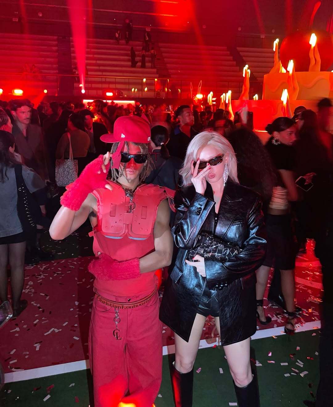 제이든과 전소미/이미지 제공 = 크리스찬 루부탱