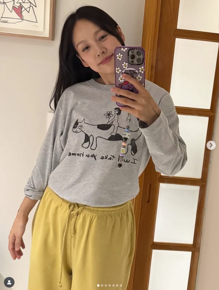 이효리 인스타그램 캡처