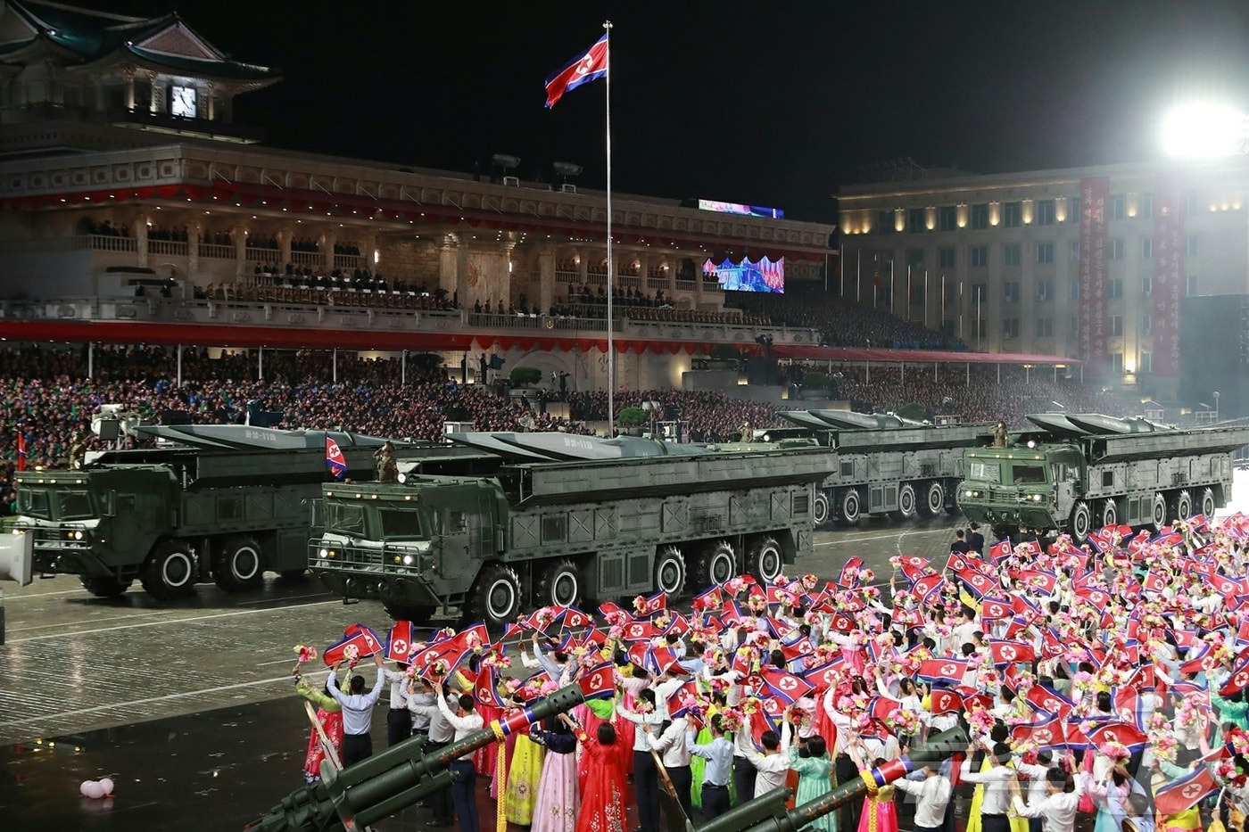 (평양 노동신문=뉴스1) = 북한의 신형 대륙간탄도미사일(ICBM) '화성-20형'. [국내에서만 사용가능. 재배포 금지. DB 금지. For Use Only in the Republic of Korea. Redistribution Prohibited] rodongphoto@news1.kr