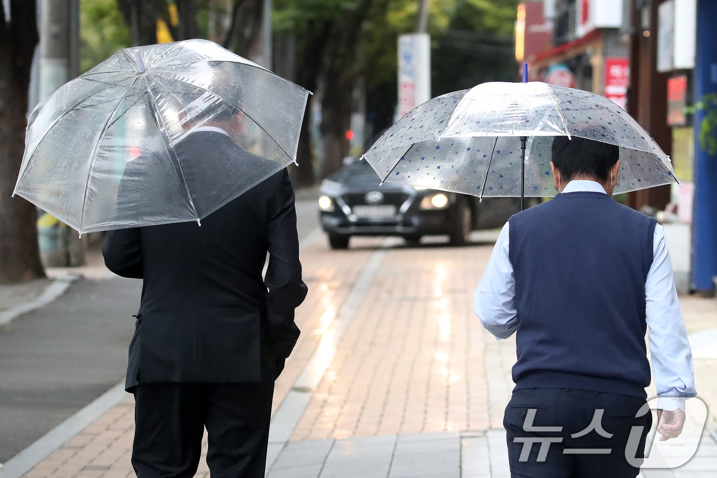 13일 대구기상청에 따르면 경북 북부 지역 중심으로 가을비가 내리고 있다. 2025.10.12/뉴스1 ⓒ News1 공정식 기자