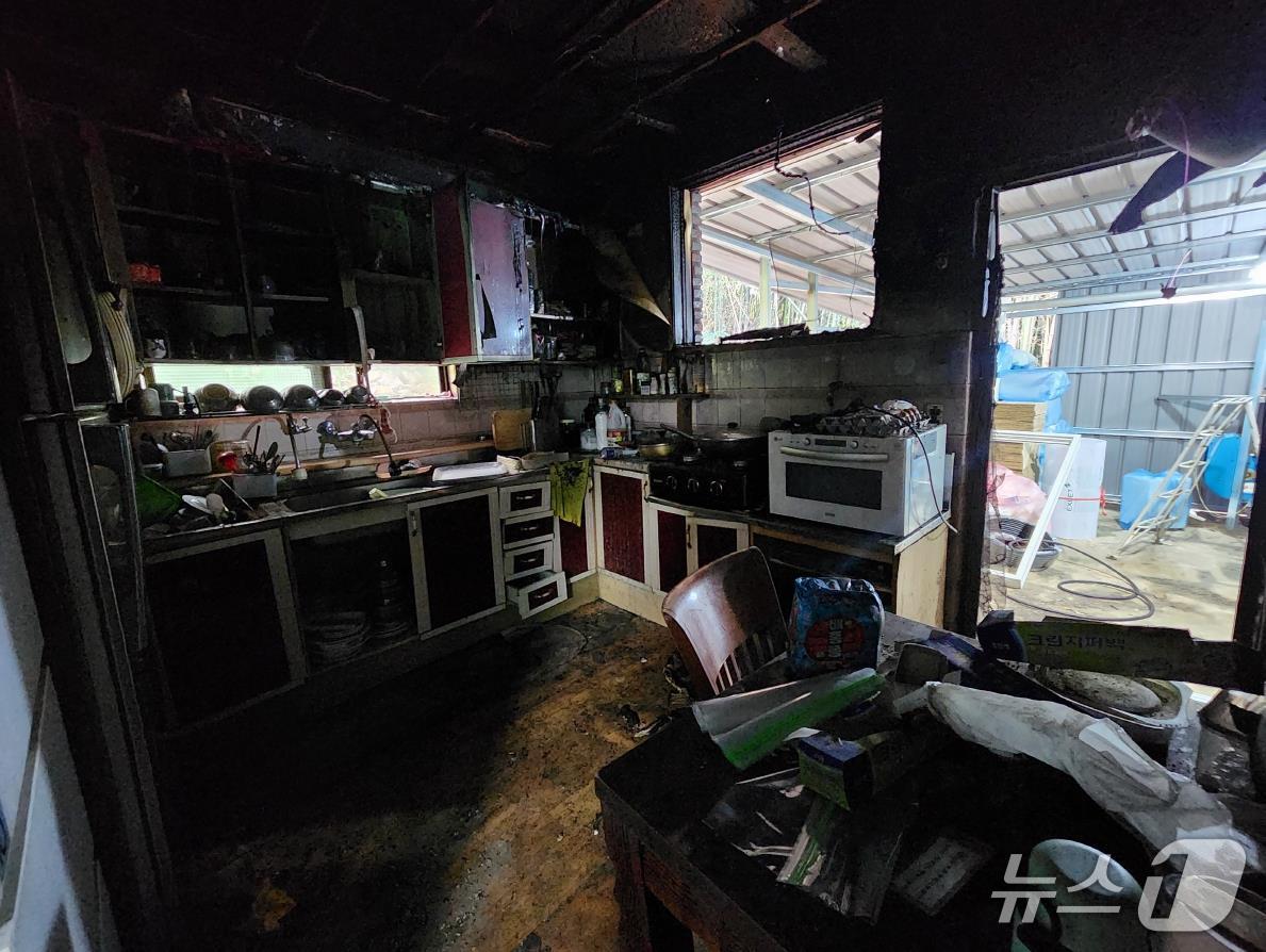 전북소방본부 119안심하우스로 선정된 가정이 거주하던 남원의 한 주택.&#40;전북소방 제공.재판매 및 DB금지&#41;