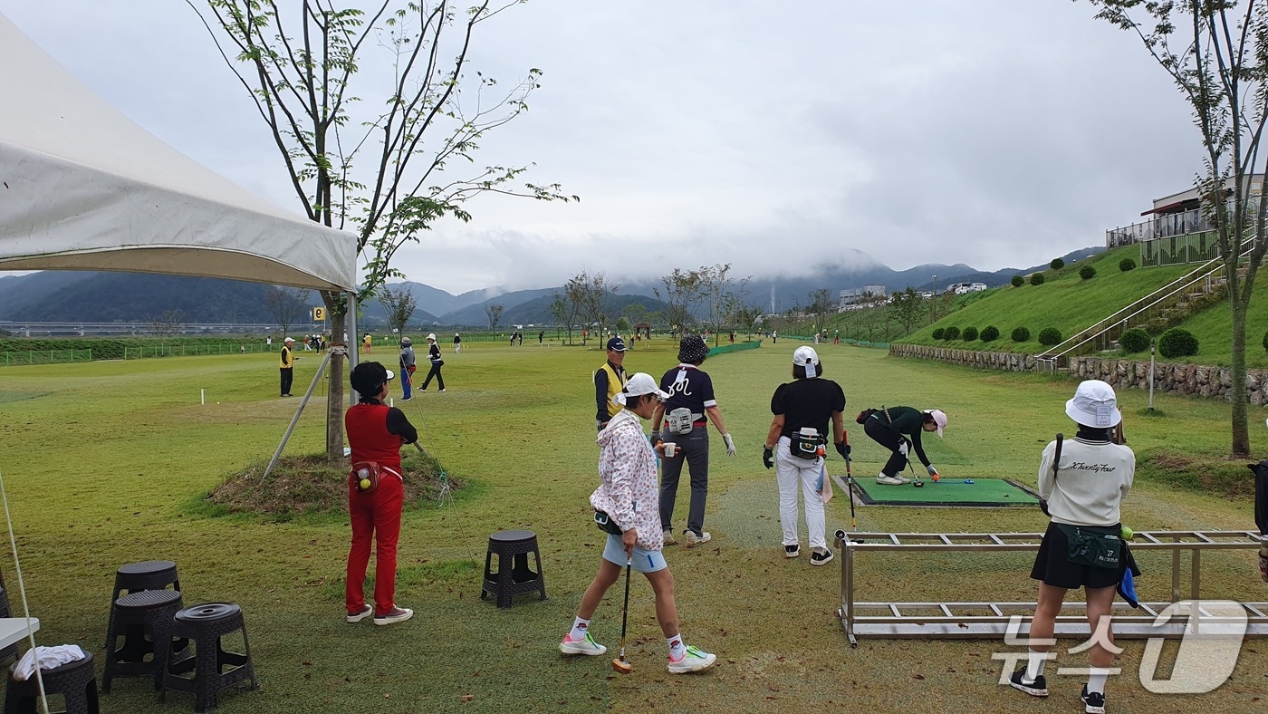 제2회 고령 대가야배 전국파크골프대회 예선전 모습(고령군 제공. 재판매 및 DB금지)/뉴스1