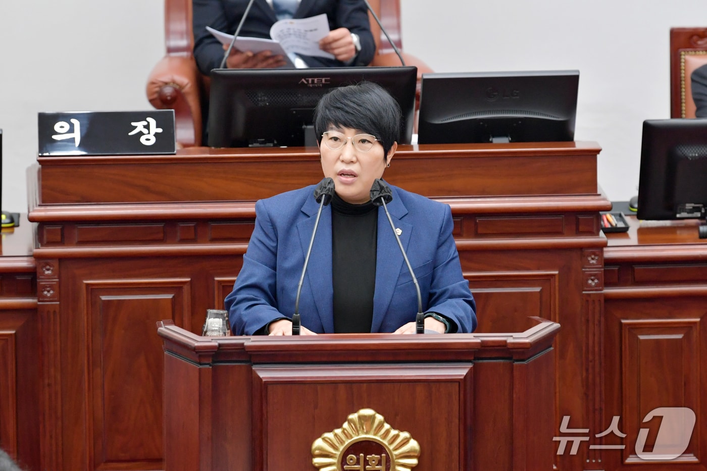 홍인숙 제주특별자치도의회 의원(더불어민주당·제주시 아라동 갑).(제주특별자치도의회 제공, 재판매 및 DB 금지)