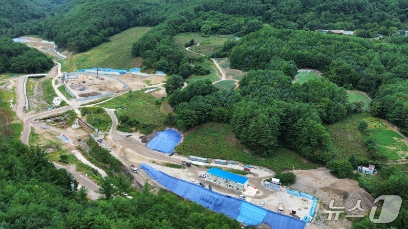 강원 태백시의 웰니스 항노화산업 특화단지 조성 사업 현장 자료 사진. (태백시 제공. 재판매 및 DB금지) 2025.10.15/뉴스1