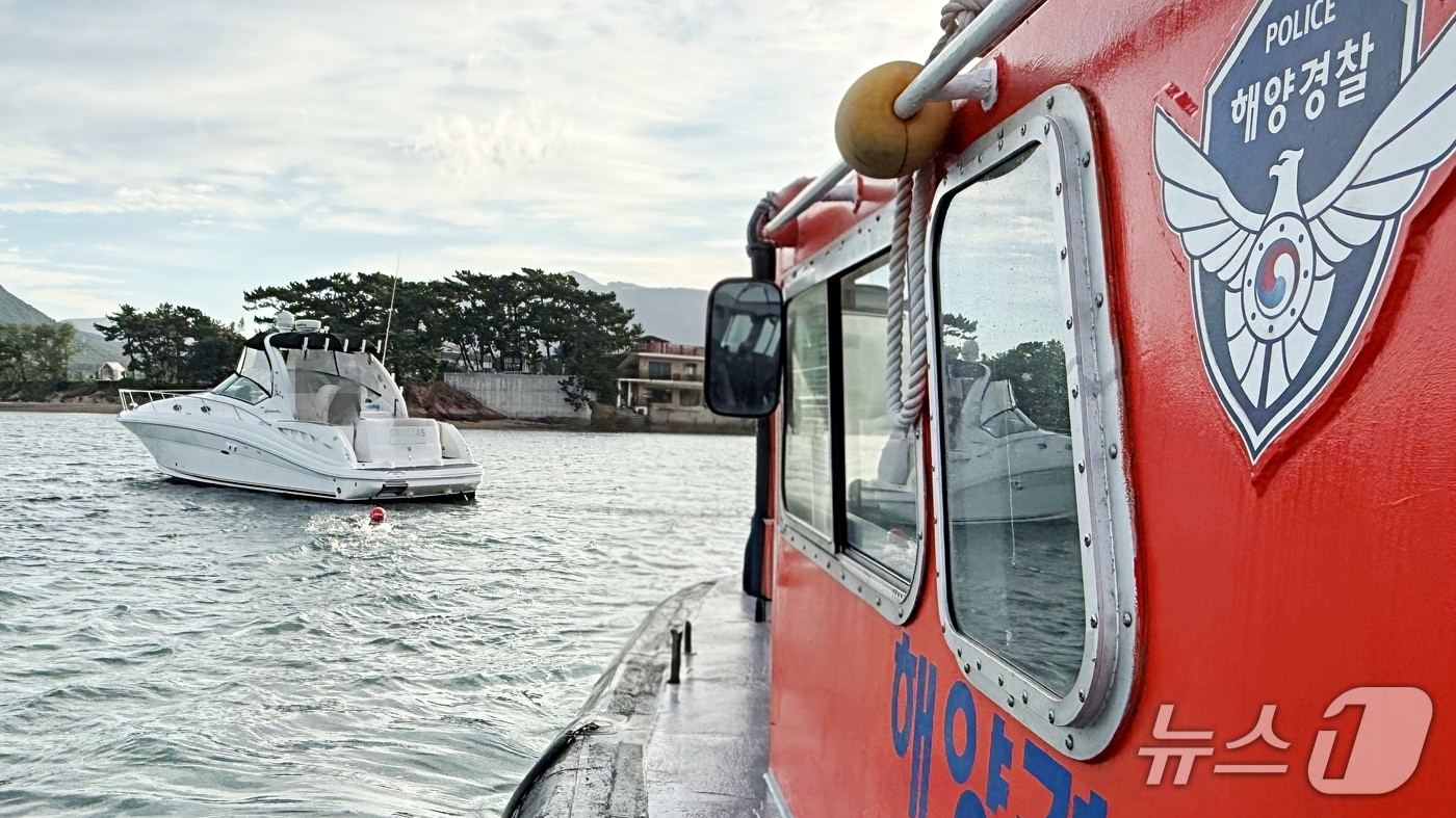 사고 현장.(통영해경 제공. 재판매 및 DB금지)
