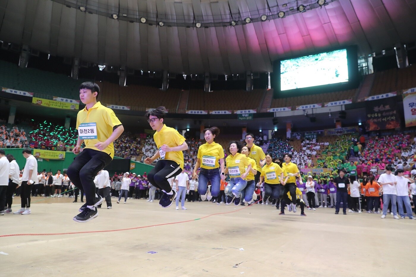 송파구민체육대회 줄넘기(송파구 제공)