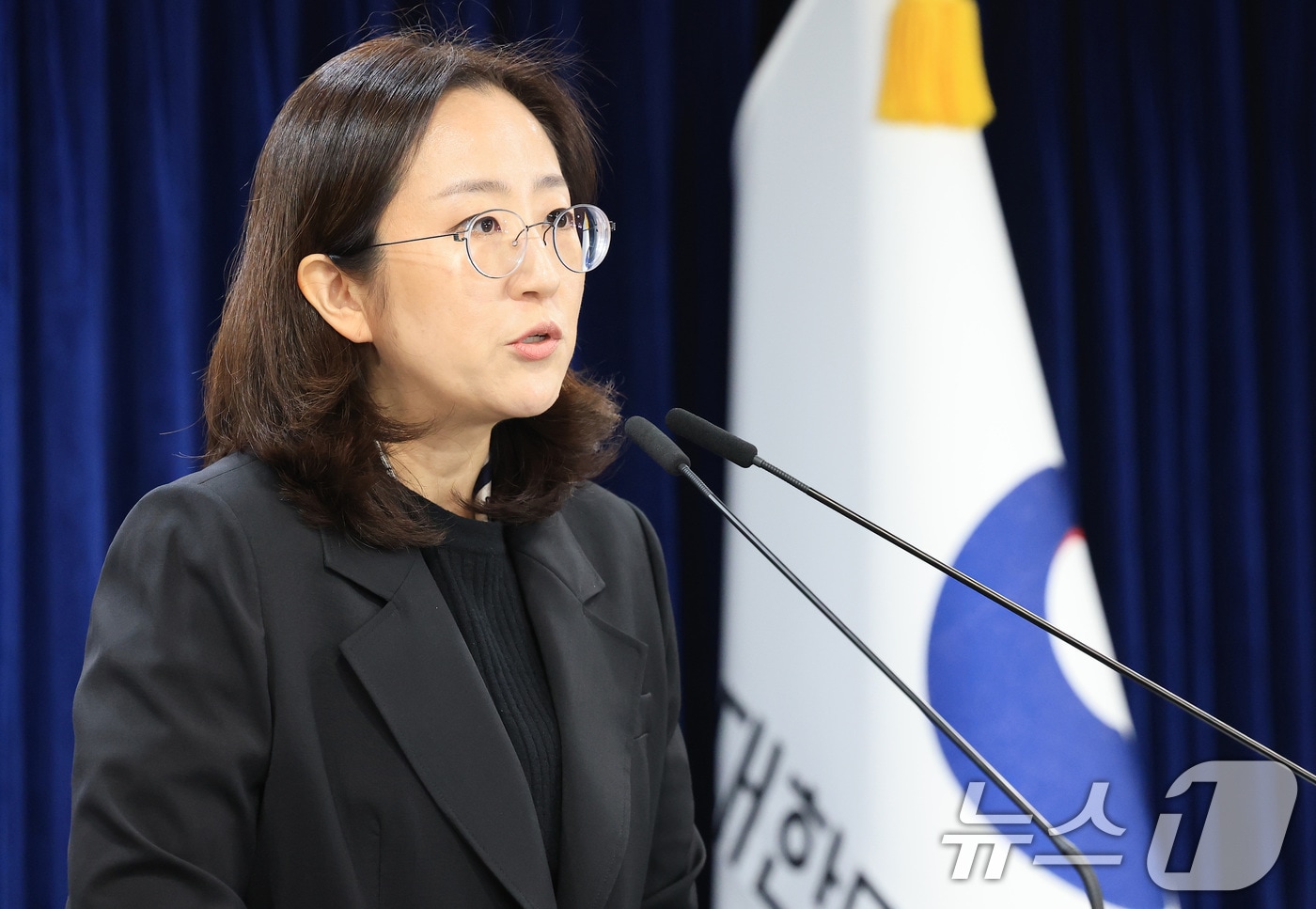 장윤정 통일부 부대변인. 2025.10.17/뉴스1 ⓒ News1 임세영 기자