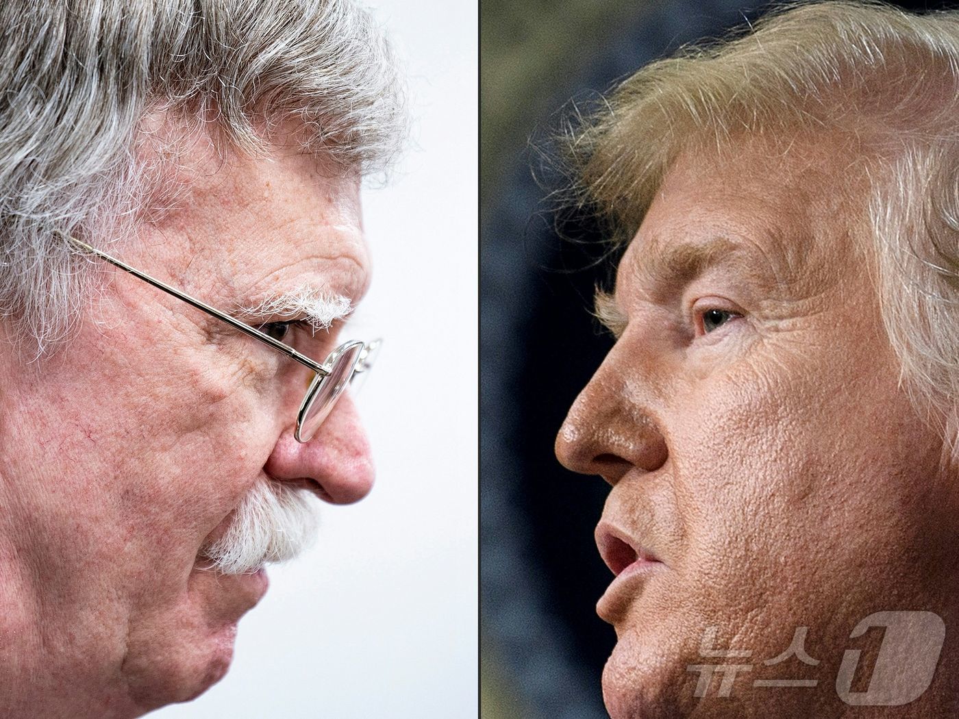 존 볼턴 전 백악관 국가안보보좌관(왼쪽)과 도널드 트럼프 미국 대통령. (자료사진) 2025.10.16 ⓒ AFP=뉴스1 ⓒ News1 강민경 기자