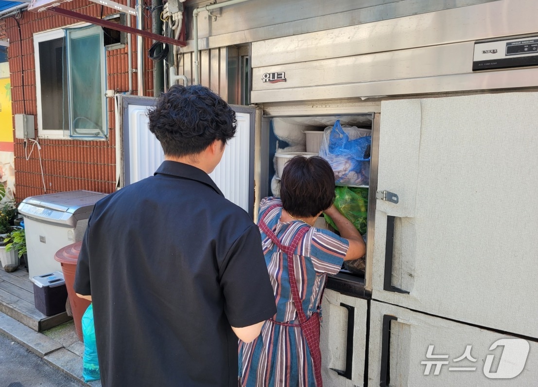 국립농산물품질관리원 강원지원, 원산지 표시 점검 현장.(농관원 강원지원 제공, 재판매 및 DB금지)