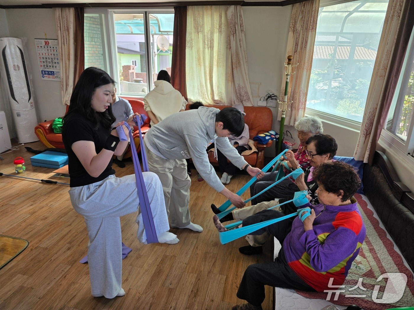 지역 상생 나눔 프로그램.(한림성심대학교 제공. 재판매 및 DB금지)/뉴스1