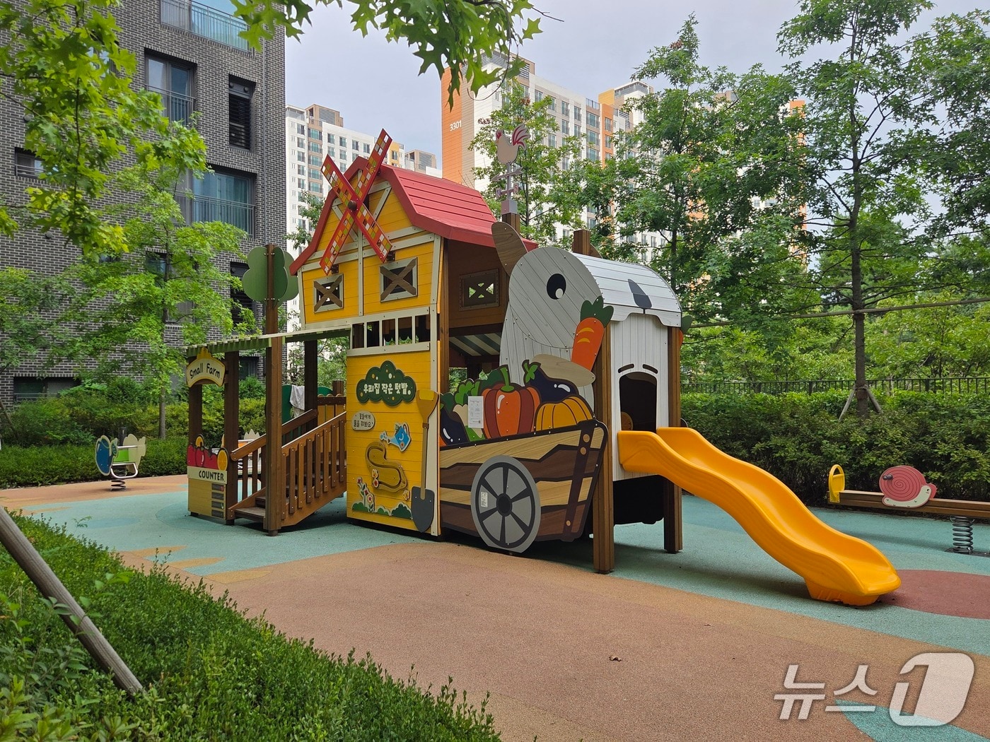 아이키우기 좋은 아파트 내 테마형 놀이터.&#40;서울시 제공&#41;
