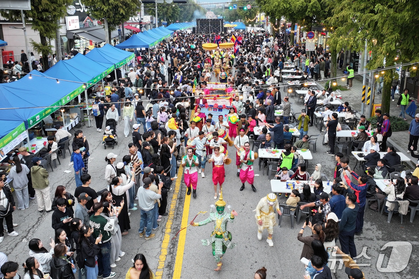 광산세계야시장 퍼레이드. (광산구 제공. 재판매 및 DB 금지)