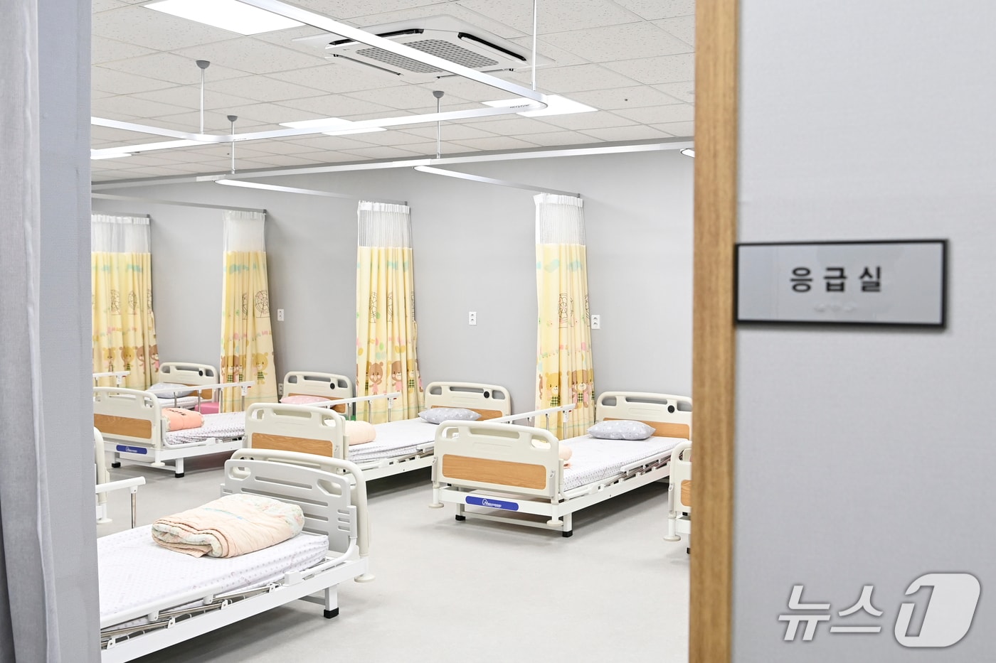 대구 달성군에 있는 응급의료시설 '행복한 병원' 내부.(대구 달성군 제공. 재판매 및 DB금지)