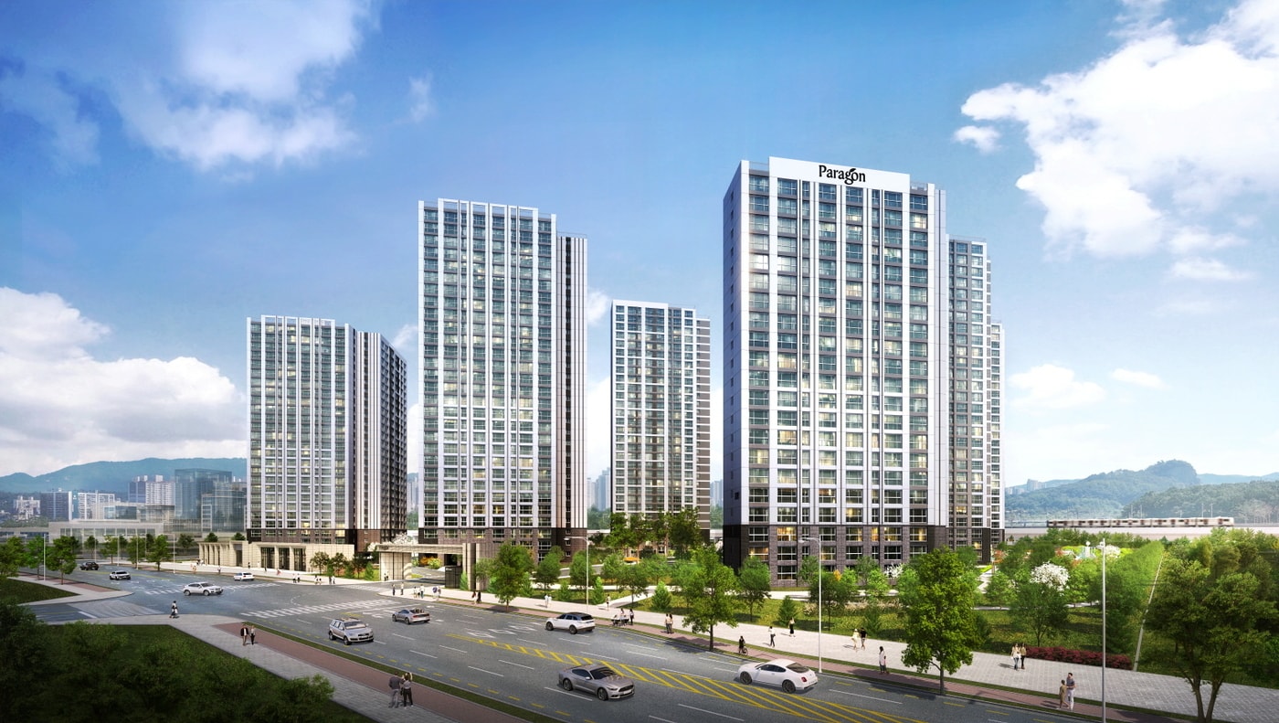 라인그룹, 양주 회천신도시 '회천중앙역 파라곤' 이달 분양 - 뉴스1