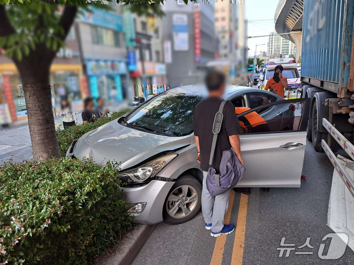 사고 현장.(부산영도경찰서 제공. 재판매 및 DB금지)