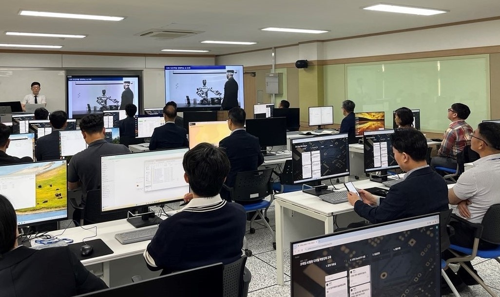 한국철도공사 AI교육 모습.(한국철도공사 제공)뉴스1ⓒ news1