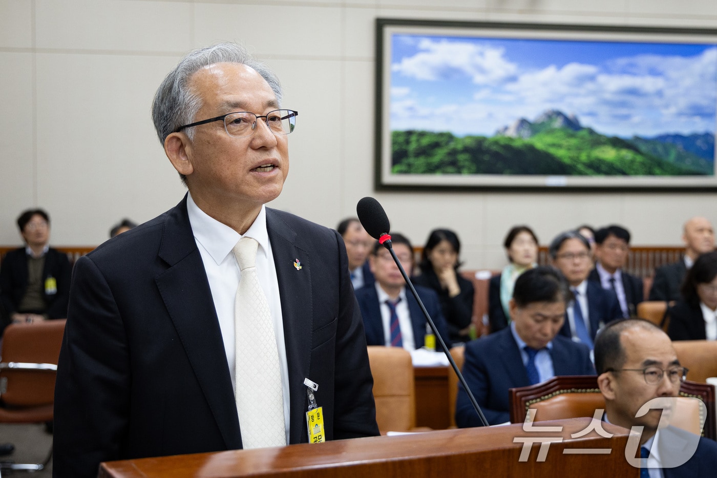 이창석 국립생태원장 ⓒ 뉴스1 유승관 기자