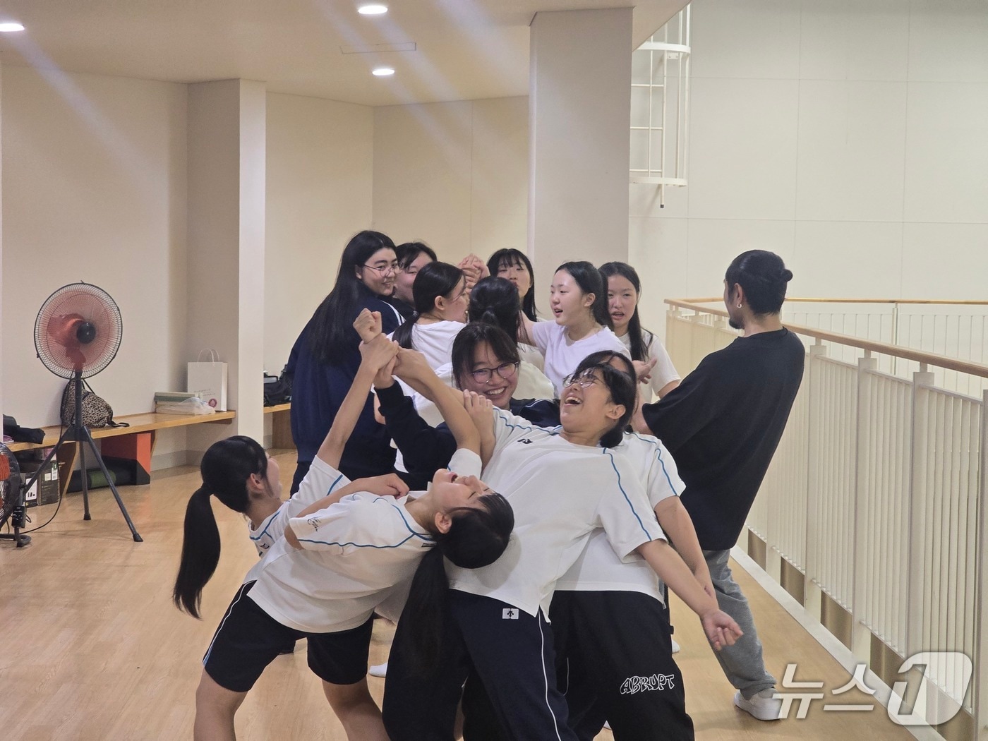 동북아역사재단의 3박 4일 한일 학생 교류 프로그램 현장. ⓒ 뉴스1 김정한