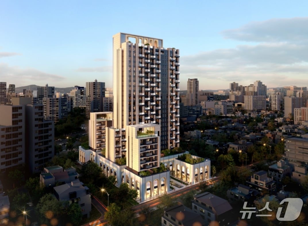 HS화성의 서울 성수동 신성연립 소규모 재건축정비사업 조감도.(HS화성 제공. 재판매 및 DB 금지)