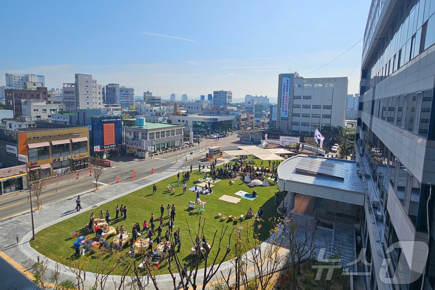 광주 광산구청 시민광장. (광산구 제공. 재판매 및 DB 금지)