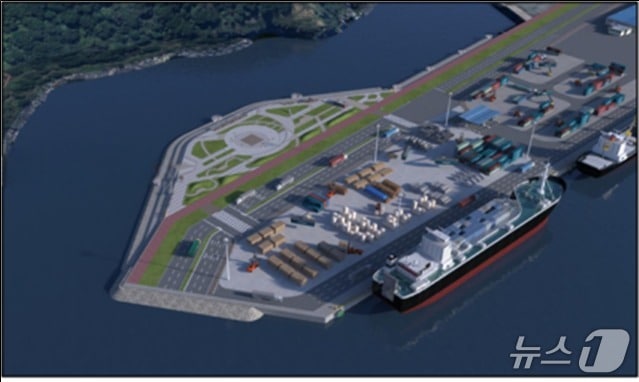 제주외항 2단계 사업 조감도(제주도 제공. 재판매 및 DB금지)/뉴스1