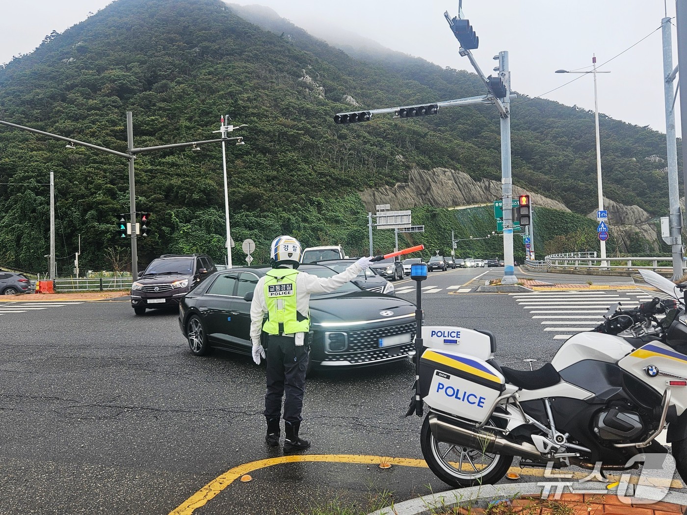 전북경찰청 가을 축제 교통관리.(전북경찰 제공. 재판매 및 DB금지)