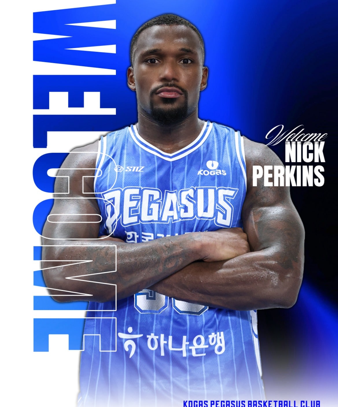 대구 한국가스공사의 새 외국인 선수 닉 퍼킨스. (KBL 제공)